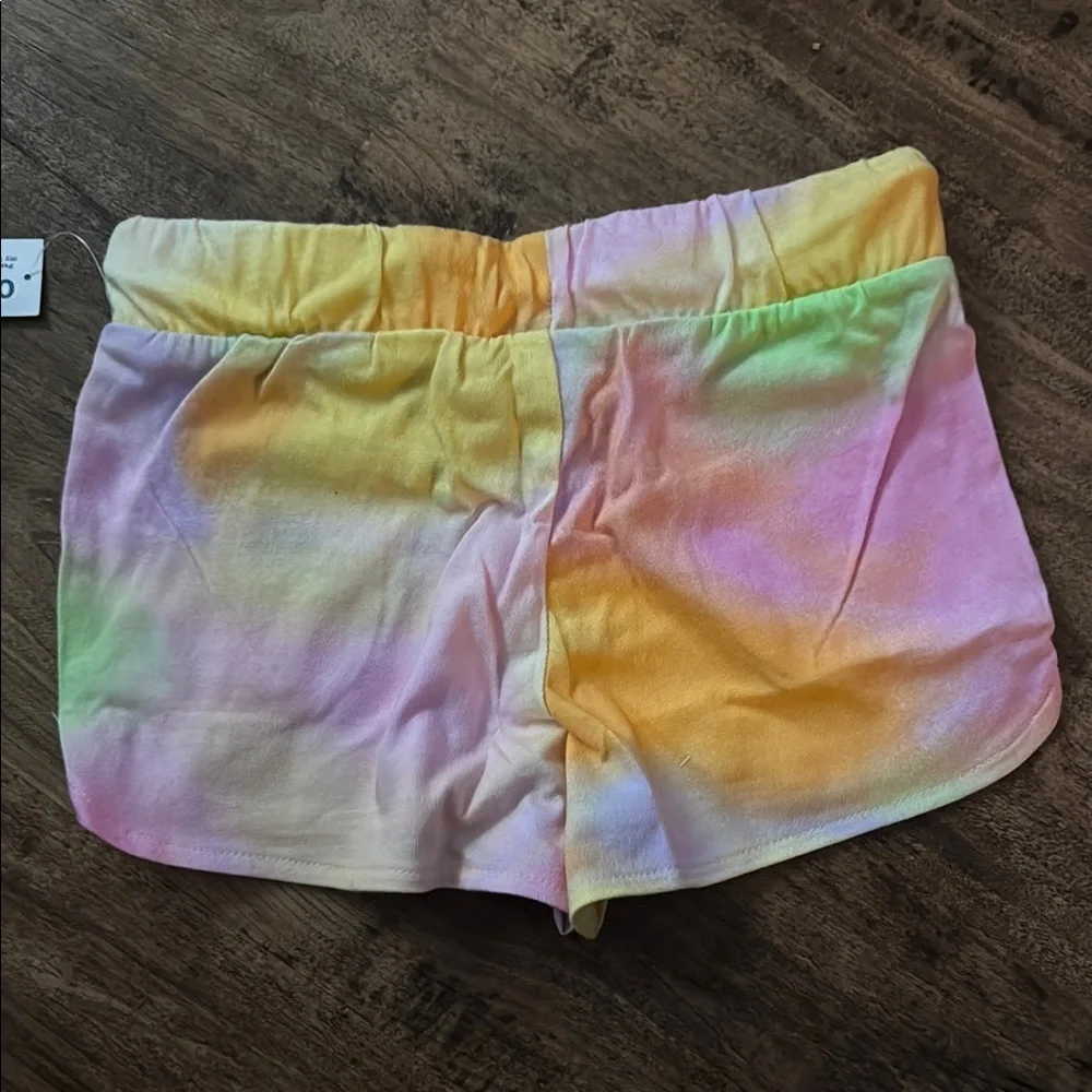 Colorful Tie-Dye Girl’s Shorts